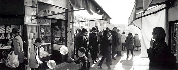 George Mastellone: Venice: on the Rialto Bridge